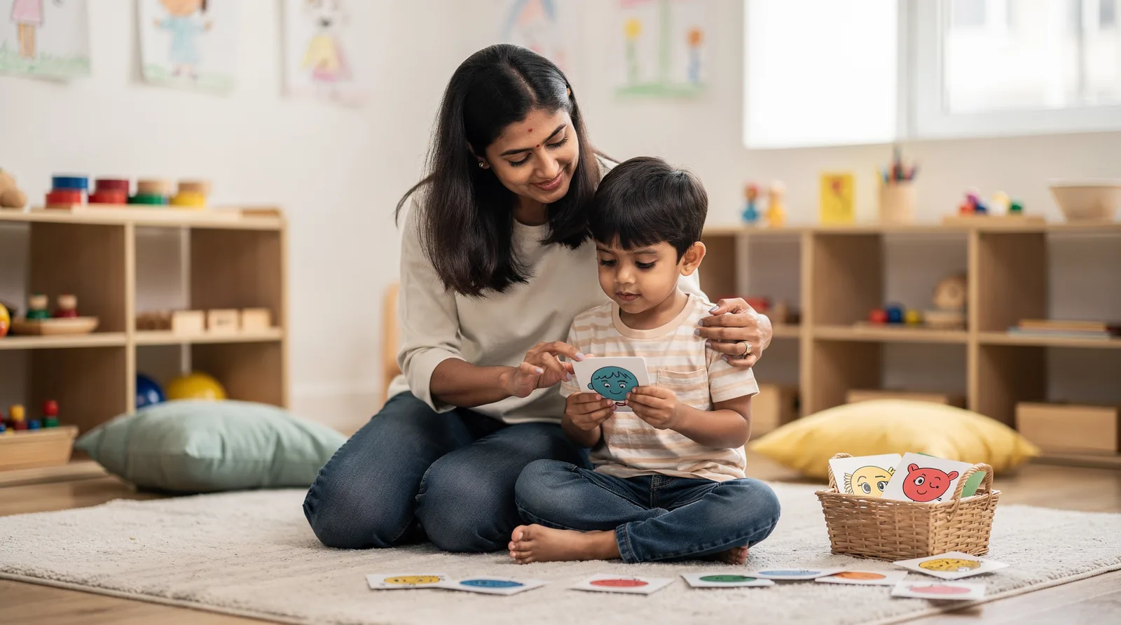 This unique setup promotes naturally healthy cortisol patterns, supporting emotional balance and cognitive growth.; Parents
